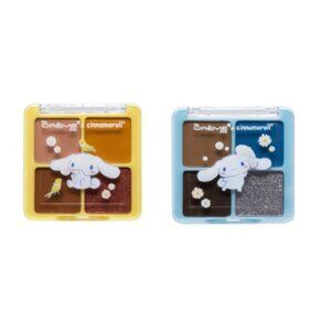 The Crème Shop X Cinnamoroll Blueberry Skies & Sunshine Day Eyeshadow Quads 2 Pk